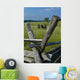 Cannon and Battlefield Fence Wall Decal