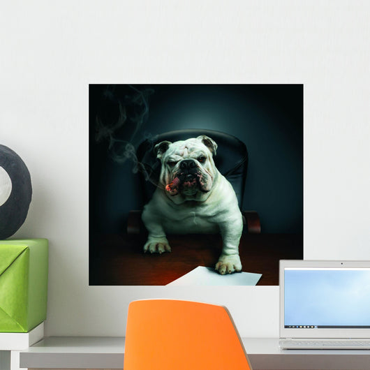 Boss Bulldog Wall Decal