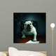Baddest Bulldog Smoking Cigar Wall Decal