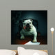 Baddest Bulldog Smoking Cigar Wall Decal