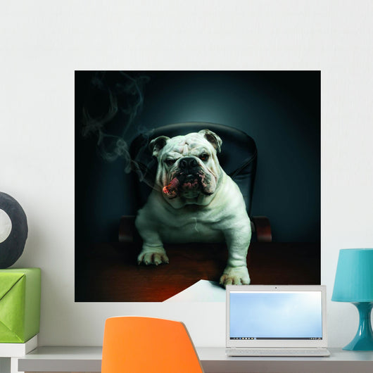 Boss Bulldog Wall Decal