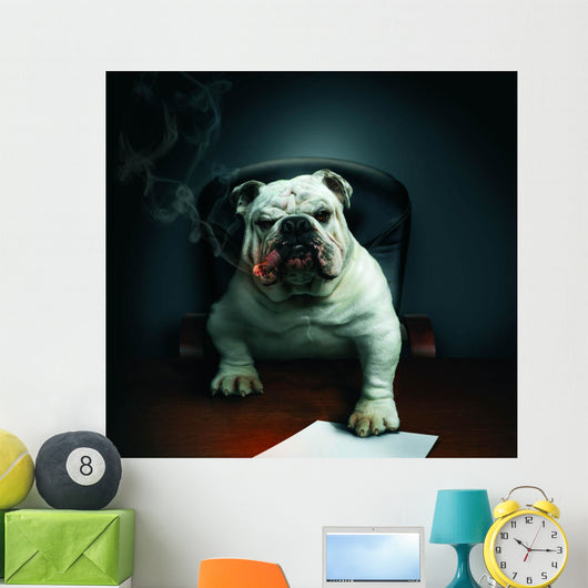 Boss Bulldog Wall Decal