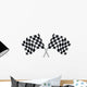 Checkered Flags Wall Decal