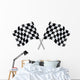 Checkered Flags Wall Decal