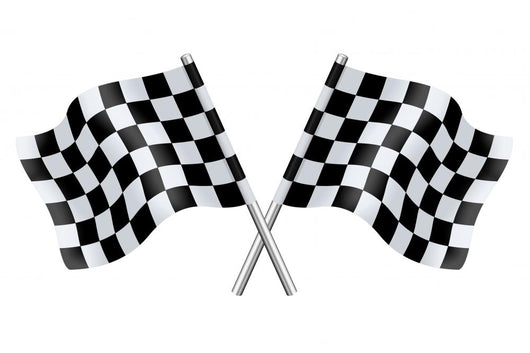 Checkered Flags Wall Decal