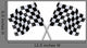 Checkered Flags Wall Decal