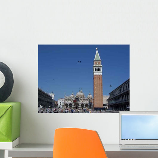 Venice Piazza San Marco Wall Decal