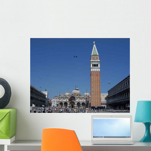 Venice Piazza San Marco Wall Decal