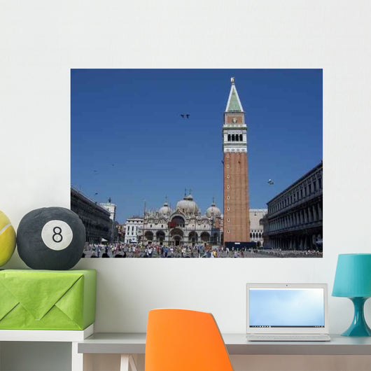 Venice Piazza San Marco Wall Decal