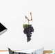 Pinot Noir Grapes Wall Decal