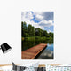 Wooden Dock Pier Lake Wall Decal