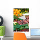 Outdoors Fruit Market Wall Decal