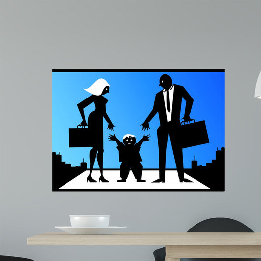 Child and Career Wall Decal