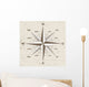 Windrose Retro Style Wall Decal