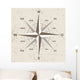 Windrose Retro Style Wall Decal