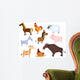 Farm Animal Set Wall Stickers Wall Decal