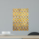 Lisbon Orange Azulejos Wall Decal