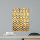 Lisbon Orange Azulejos Wall Decal