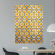 Lisbon Orange Azulejos Wall Decal