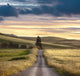 Rural Road Sunset Wall Decal