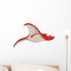 Batoidea Coral Fish Cartoon Wall Decal