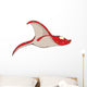 Batoidea Coral Fish Cartoon Wall Decal