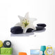 Madonna Lily and Spa Wall Decal