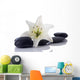 Madonna Lily and Spa Wall Decal