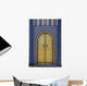 Moroccan Gold Door Wall Decal