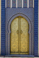 Moroccan Gold Door Wall Decal