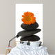 Spa Stone and Orange Wall Decal