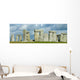 Storm over Ancient Stonehenge Wall Decal Panoramic Wall Decal