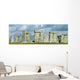 Storm over Ancient Stonehenge Wall Decal Panoramic Wall Decal