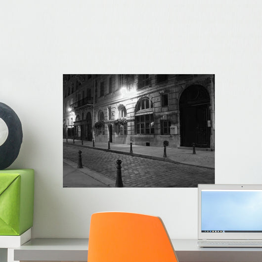 Rue la Nuit (Street at Night) Wall Decal
