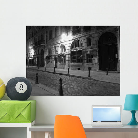 Rue la Nuit (Street at Night) Wall Decal