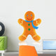 Gingerbread Man Cookie Wall Decal