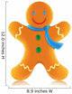 Gingerbread Man Cookie Wall Decal