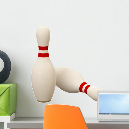 Bowling Pin Wall Decal