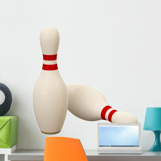 Bowling Pin Wall Decal
