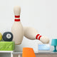 Bowling Pin Wall Decal
