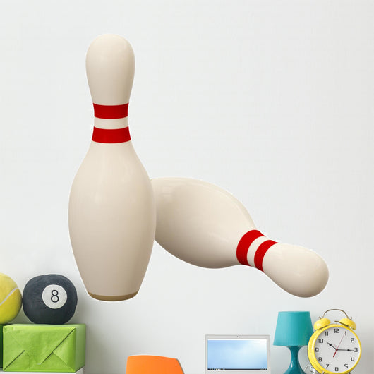 Bowling Pin Wall Decal