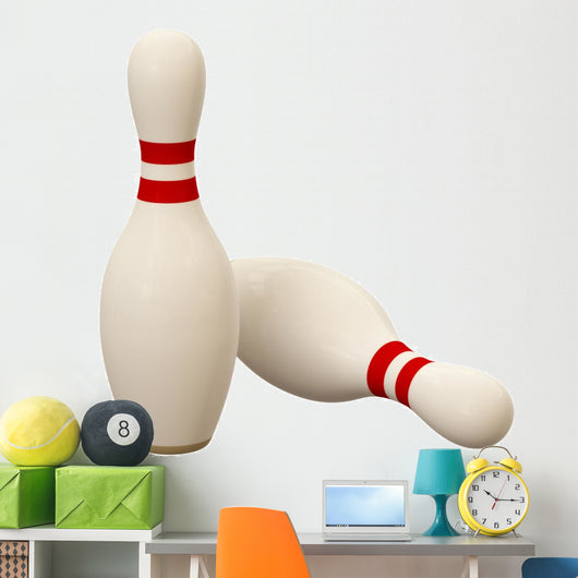 Bowling Pin Wall Decal