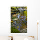River with Fall Leaves Wall Decal