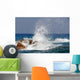 Wave Crashing on Rocks Wall Decal