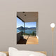 Modern Apartment Balcony Lake Wall Decal