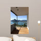 Modern Apartment Balcony Lake Wall Decal