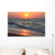 Sunset over Ocean Wall Decal
