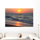 Sunset over Ocean Wall Decal