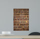 Ethiopia Bright Colour Painted Wall Decal