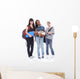 Happy Teenage Ethnic Student Wall Decal